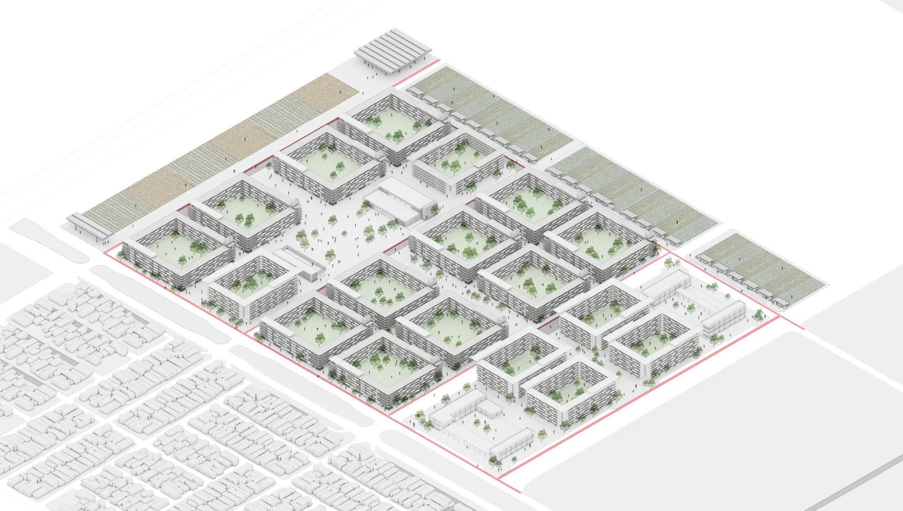 Ceilândia — axonometric