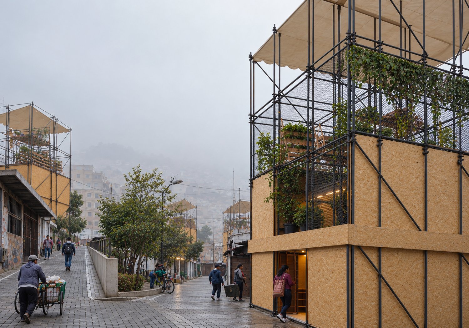 MUTUO Lima — housing module in context