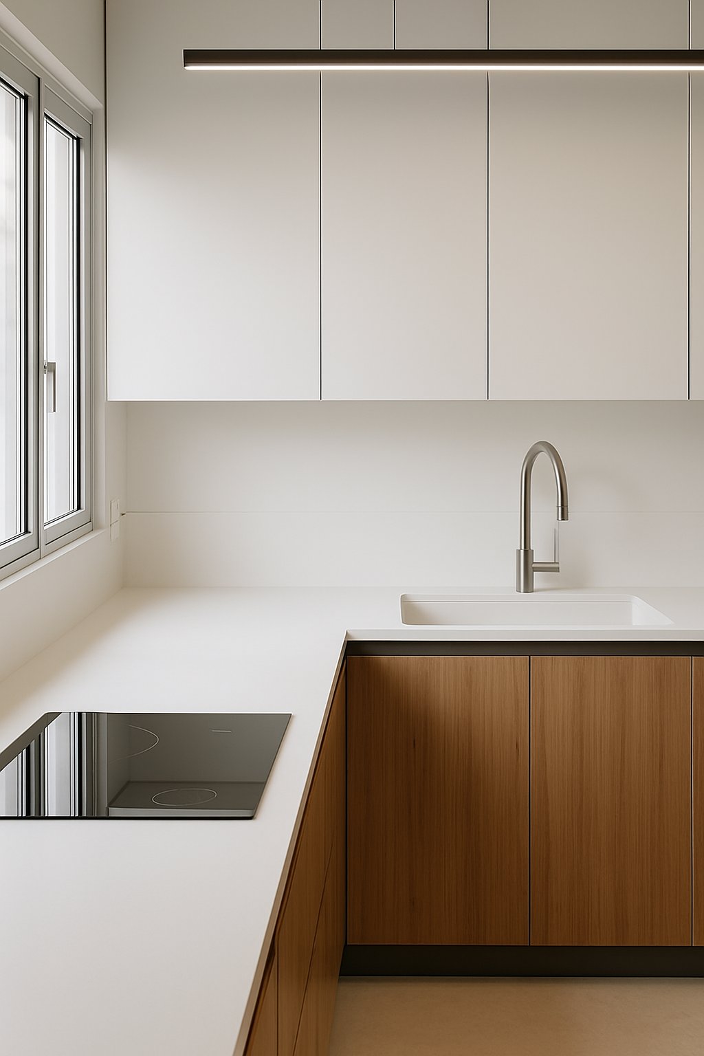 Reverte — kitchen counter detail